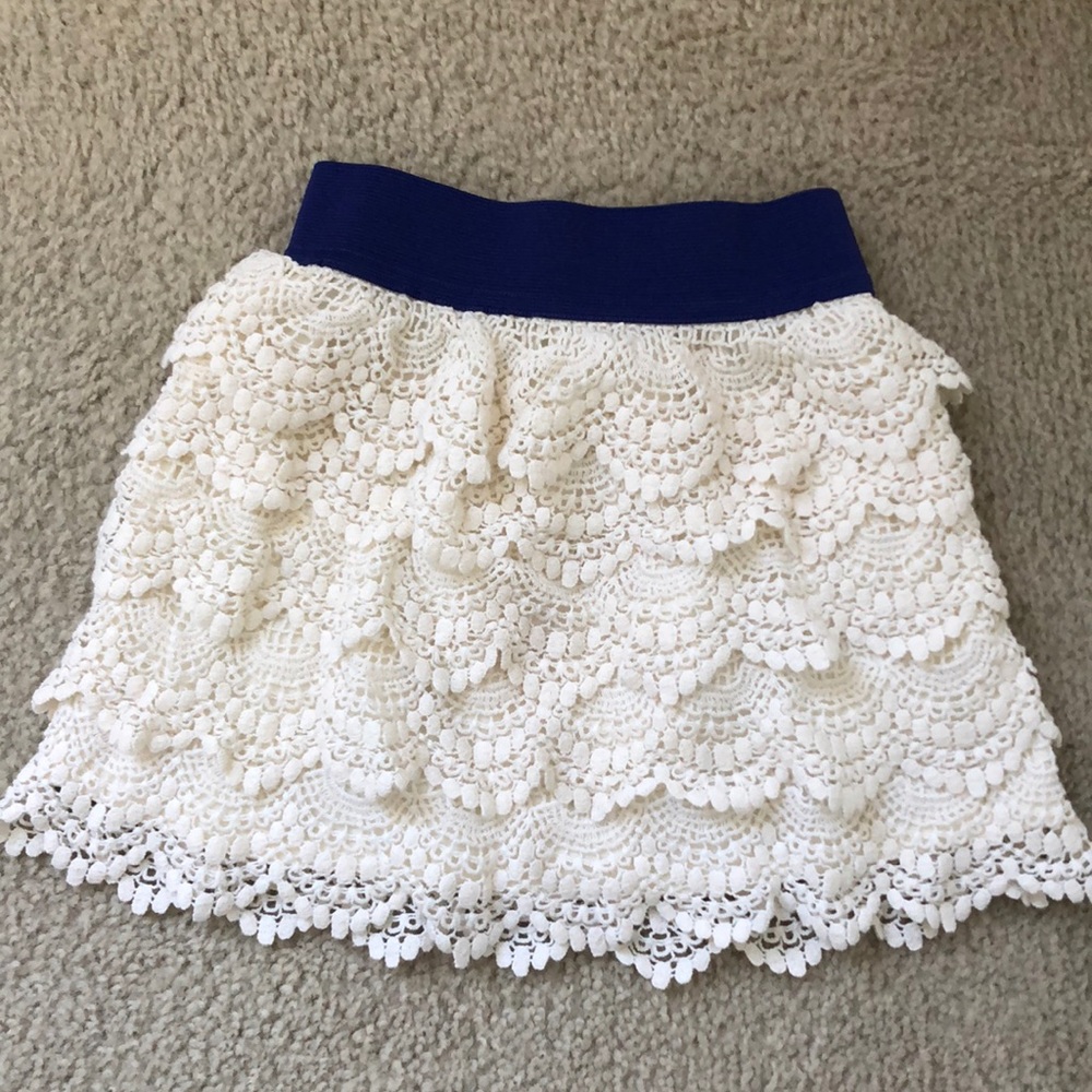 RUUM Lace Layer Skirt Girls